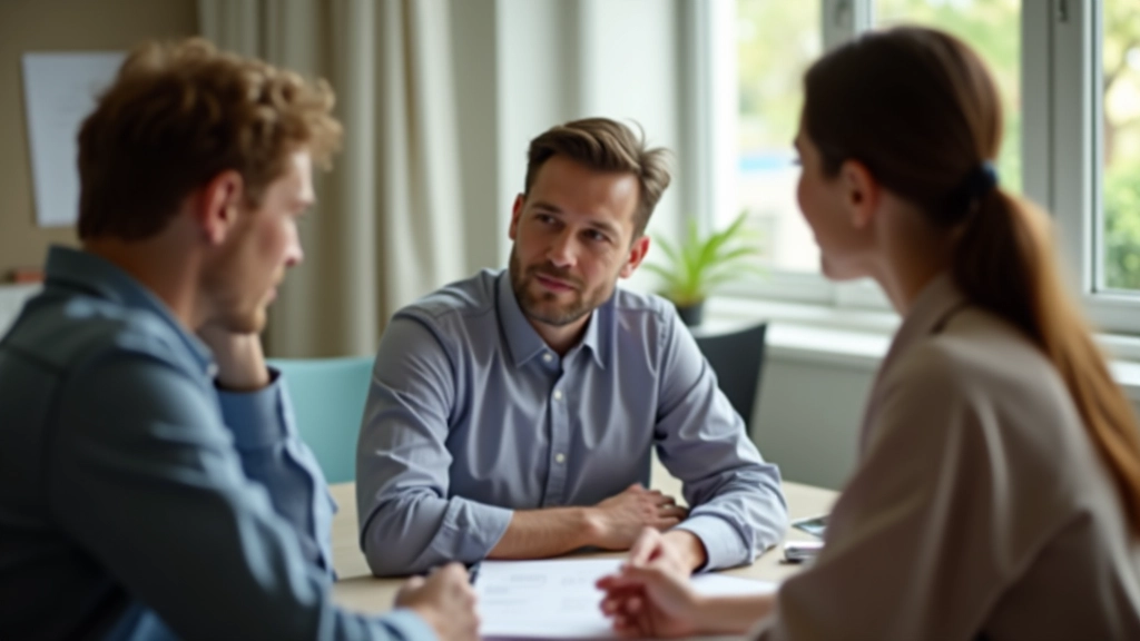 Finanzberater mit Familie